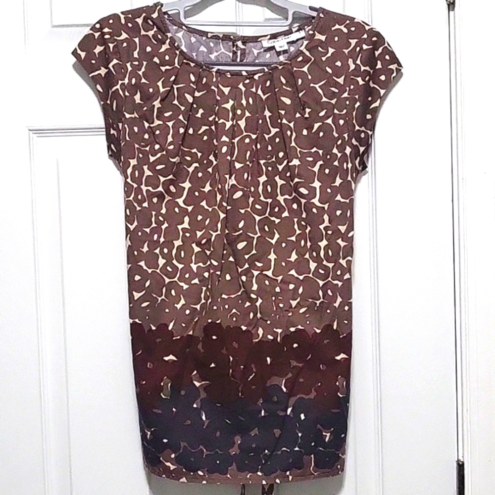 Calvin Klein print blouse